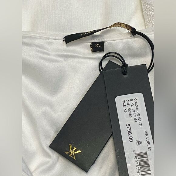 Kobi Halperin Mira Peasant Midi-Dress size XS - Picture 14 of 15